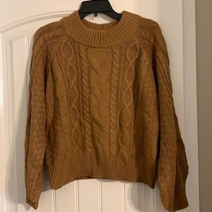 Cute brown sweater, never worn!